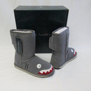 EMU Australia Kids Shark Boys Suede Boots